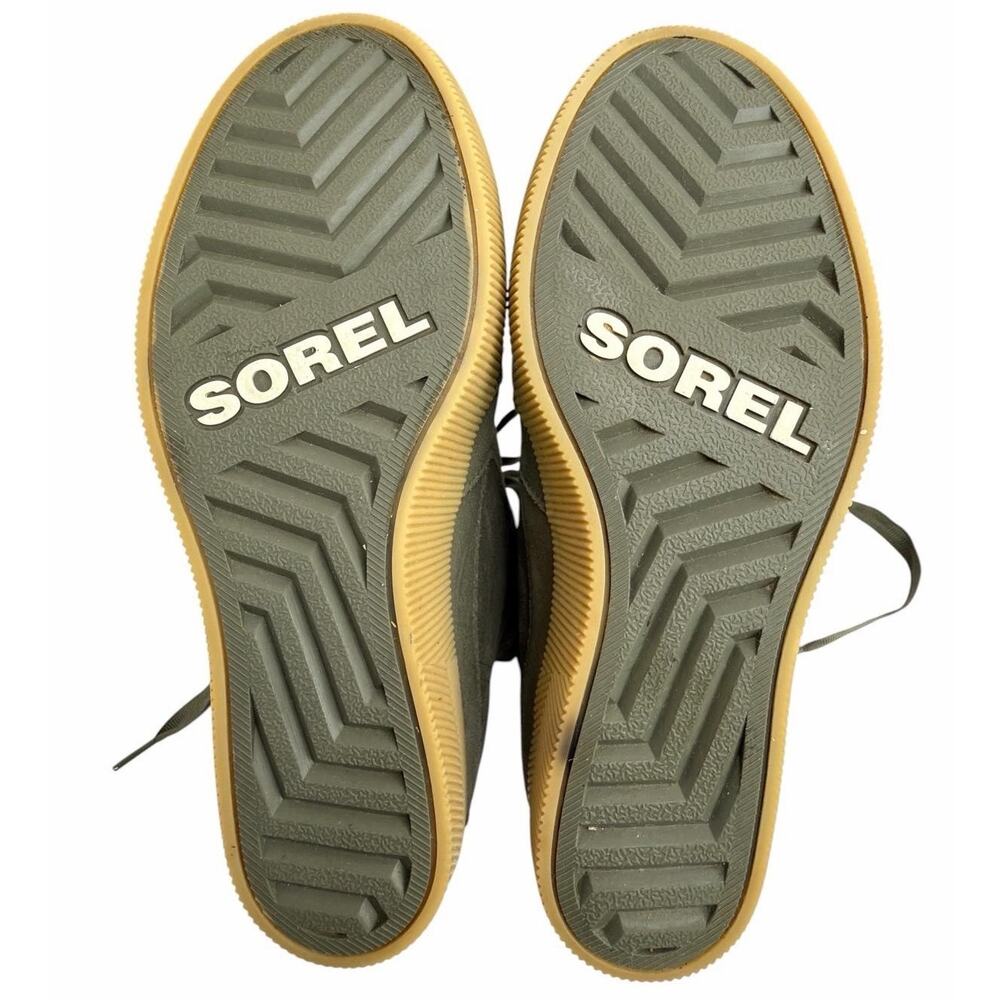 SOREL Out N About Wedge II Waterproof Boots Women’s US 7.5 Green NL4913 - Picture 9 of 12